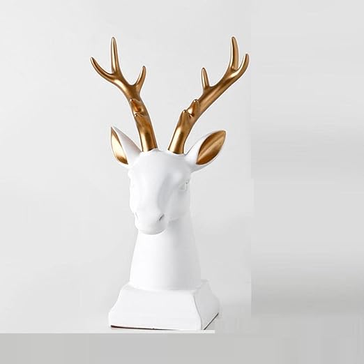 GOLD HORN REINDEER