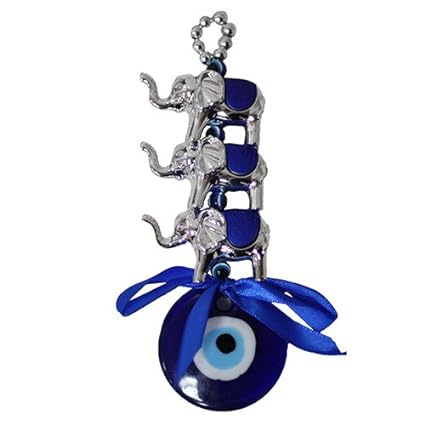 Elephant Evil Eye Hanging Decor