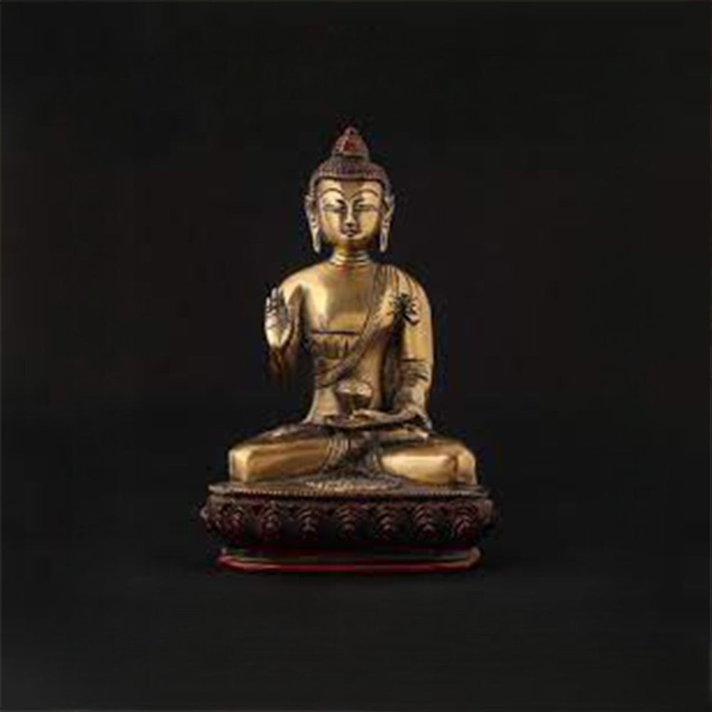 Brass Buddha Sadhana Position