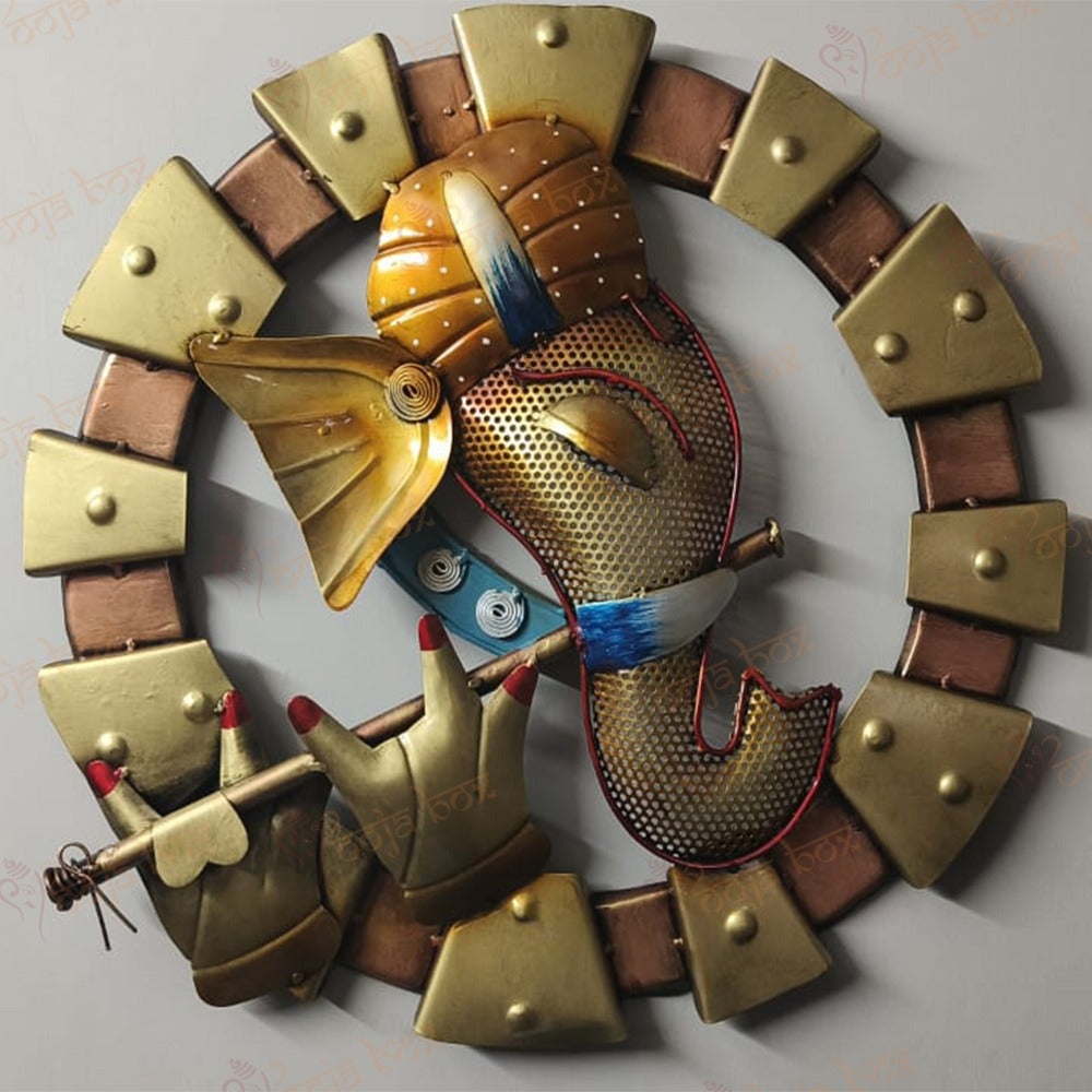 Lord Ganesha Wall Mounted Showpiece