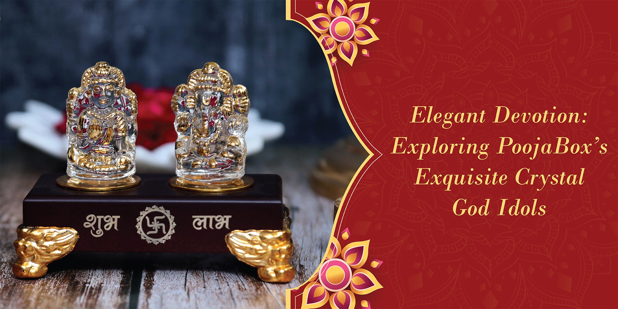 Elegant Devotion: Exploring PoojaBox’s Exquisite Crystal God Idols