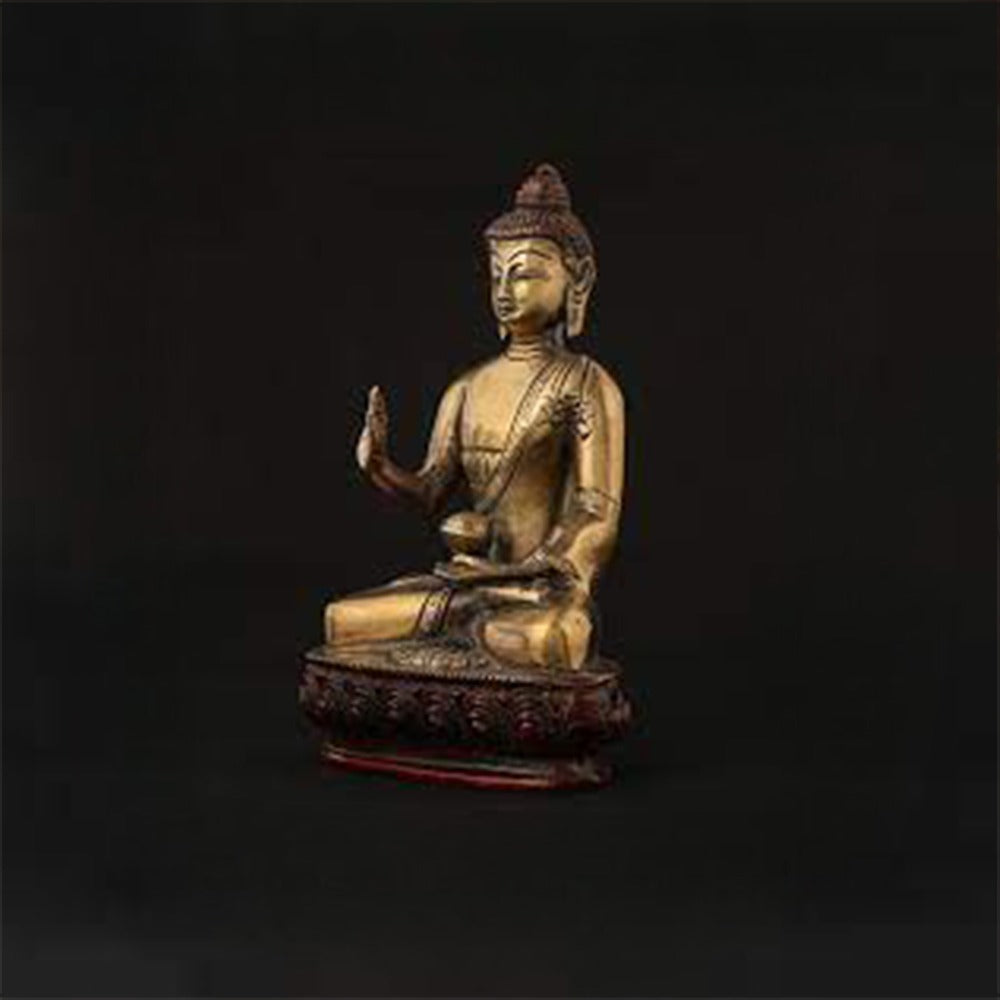 Brass Buddha Sadhana Position