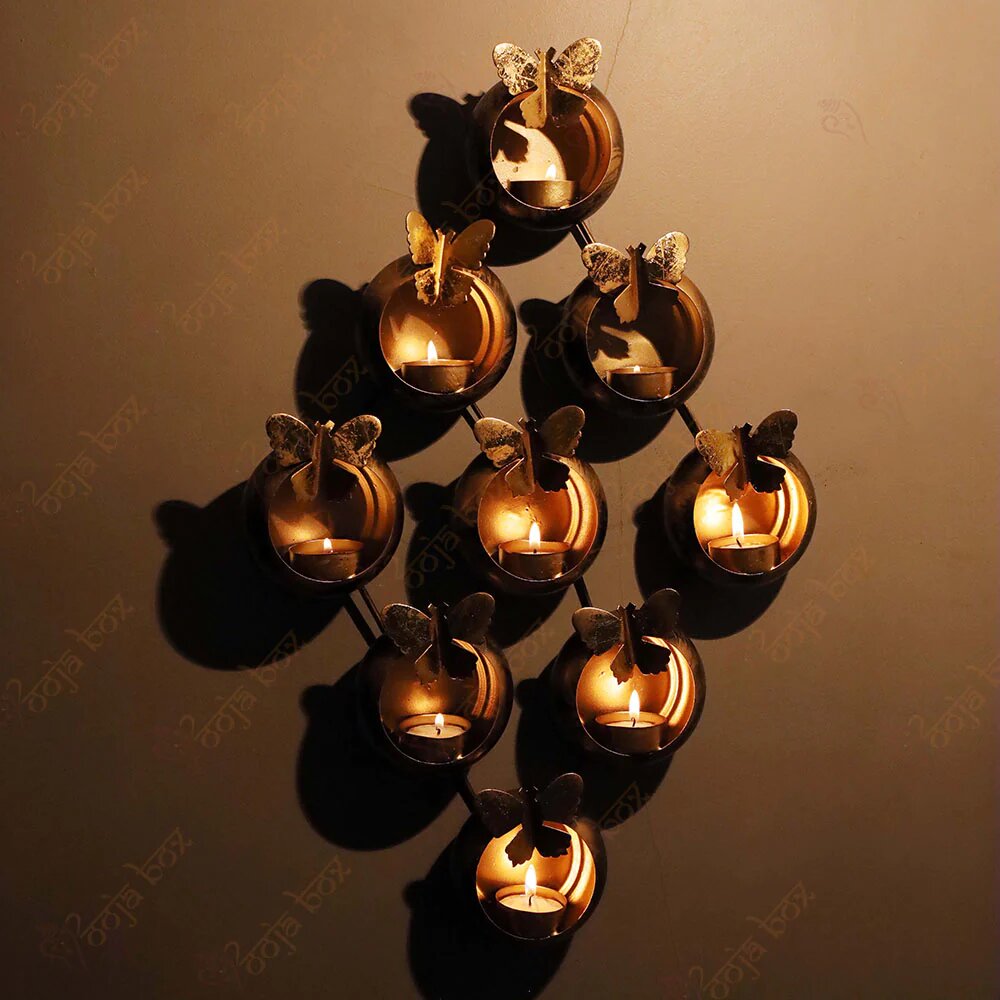 Butterfly T LIght Showpiece for Home Decor & Gifting