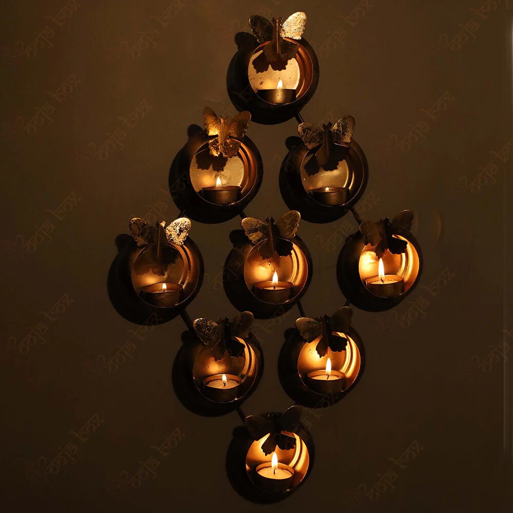 Butterfly T LIght Showpiece for Home Decor & Gifting