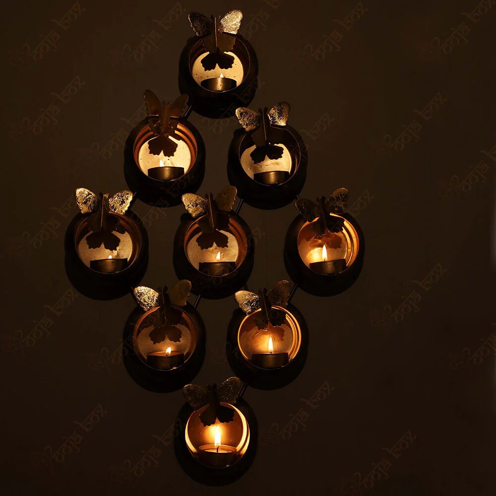 Butterfly T LIght Showpiece for Home Decor & Gifting