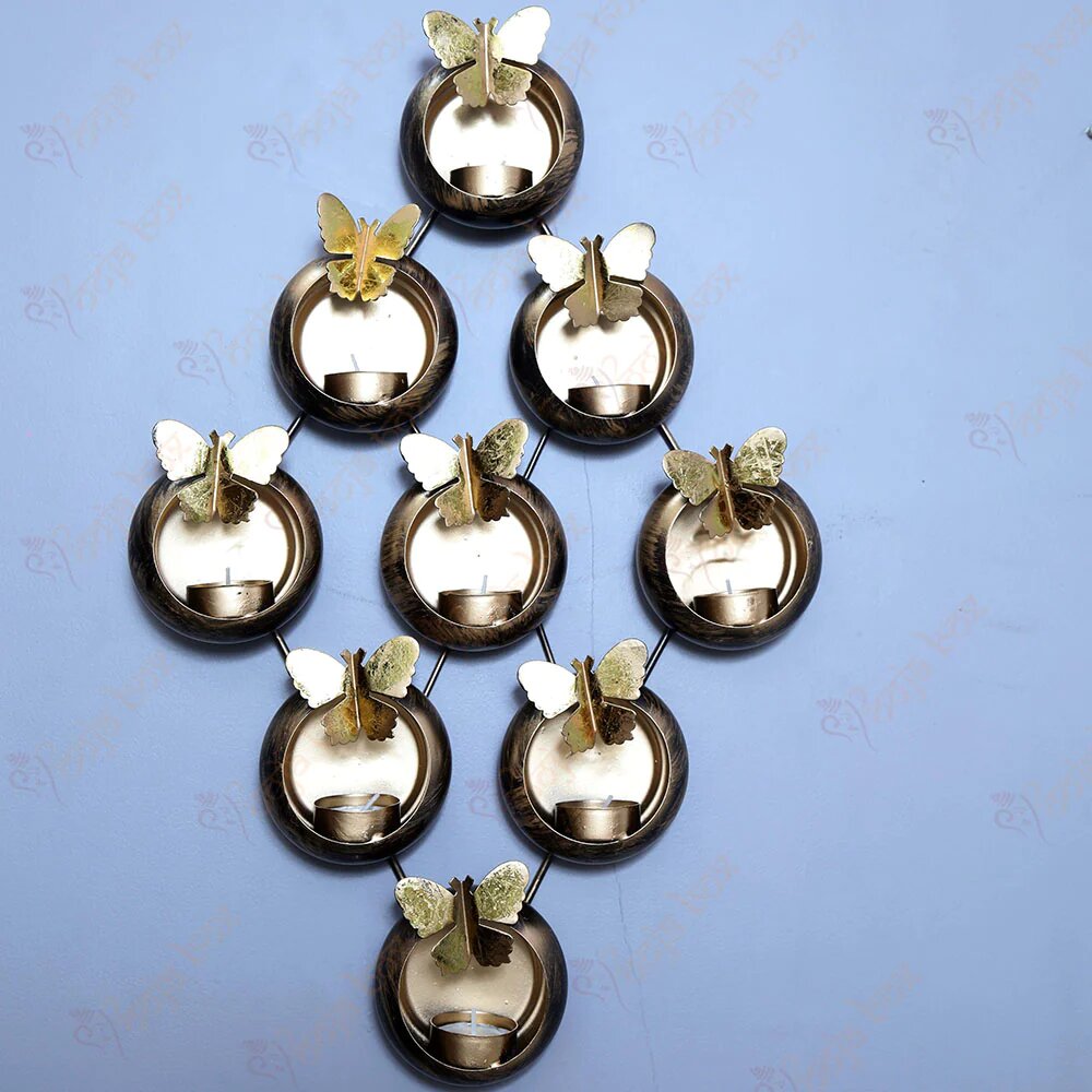 Butterfly T LIght Showpiece for Home Decor & Gifting