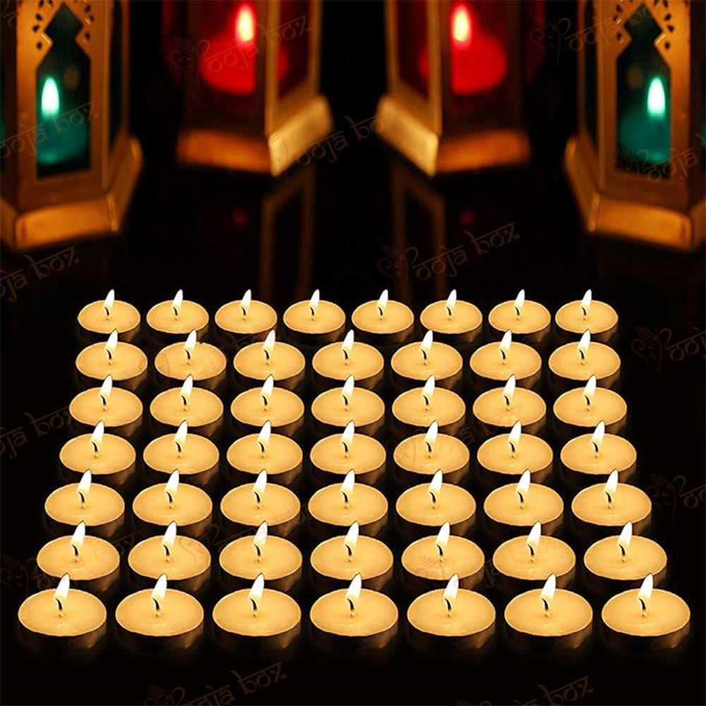 Candles for Home Decor Tealight Candles Set of 50
