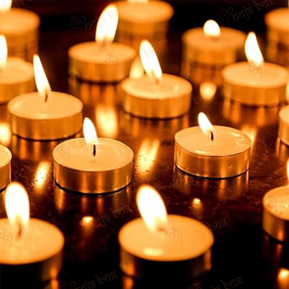 Candles for Home Decor Tealight Candles Set of 50