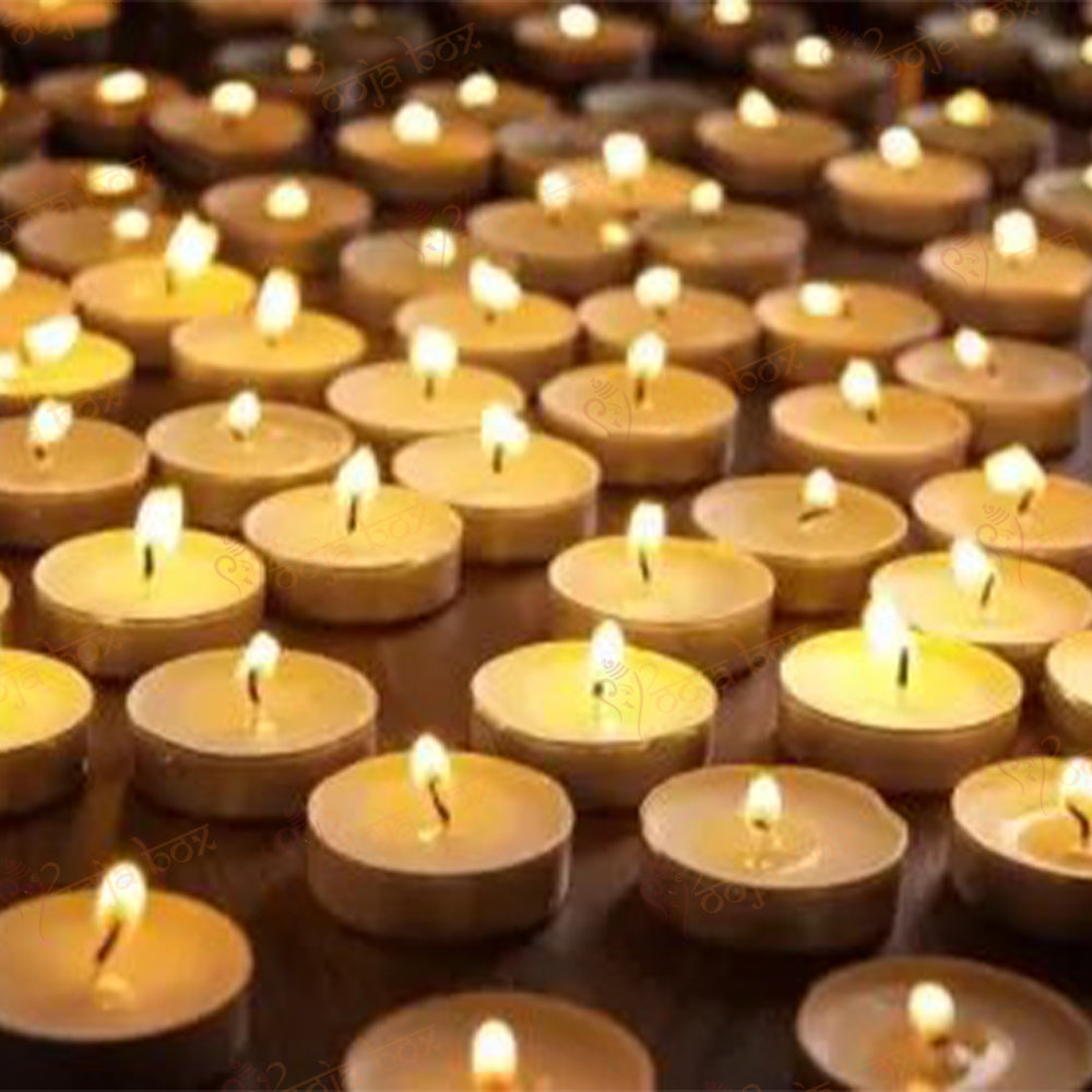 Candles for Home Decor Tealight Candles Set of 50