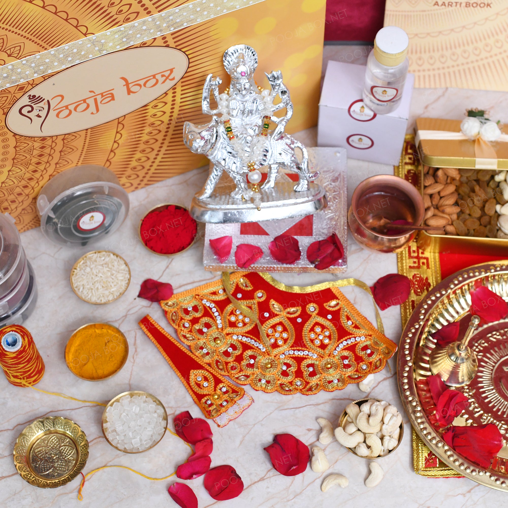Spiritual Maa Durga Navratri Pooja Box