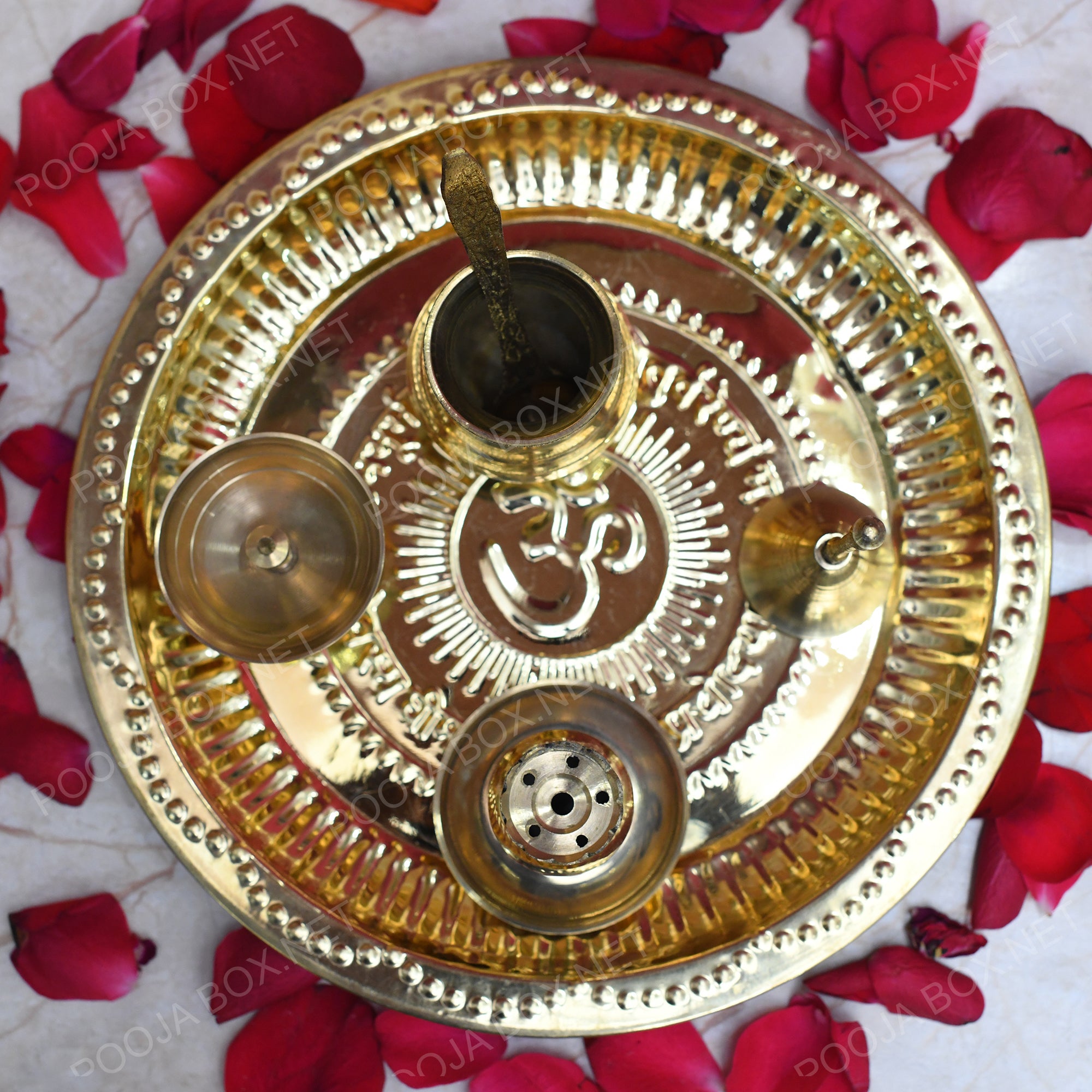 Brass Pooja Thali