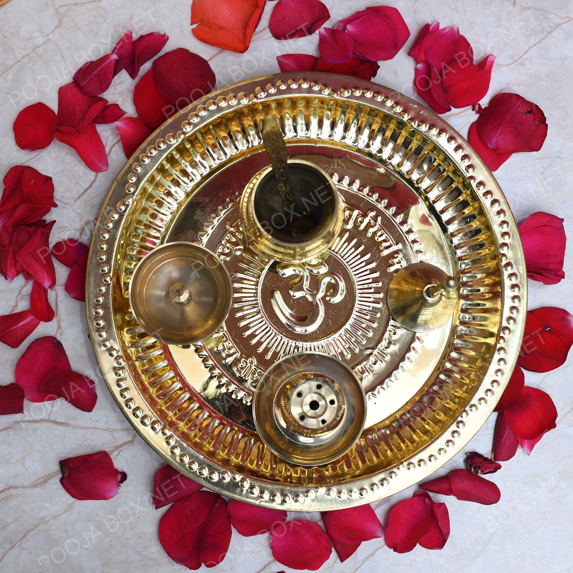 Brass Pooja Thali