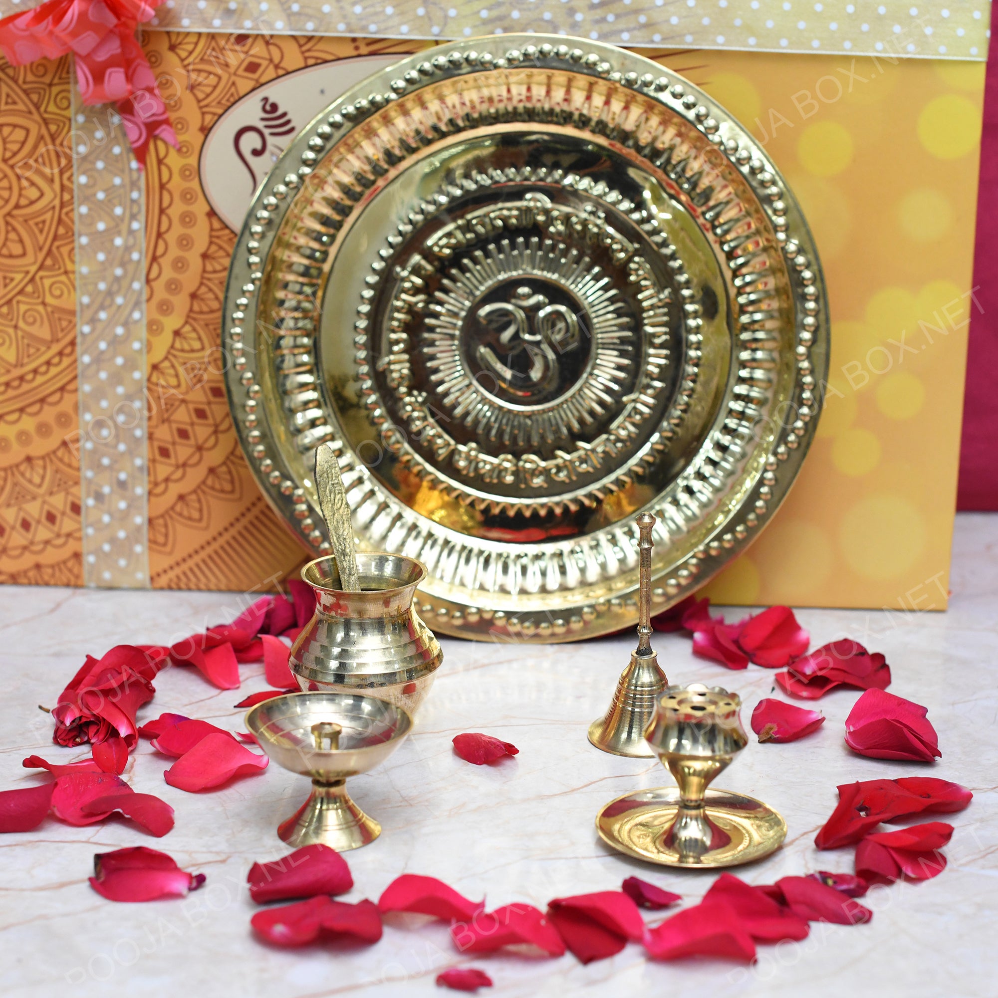 Brass Pooja Thali