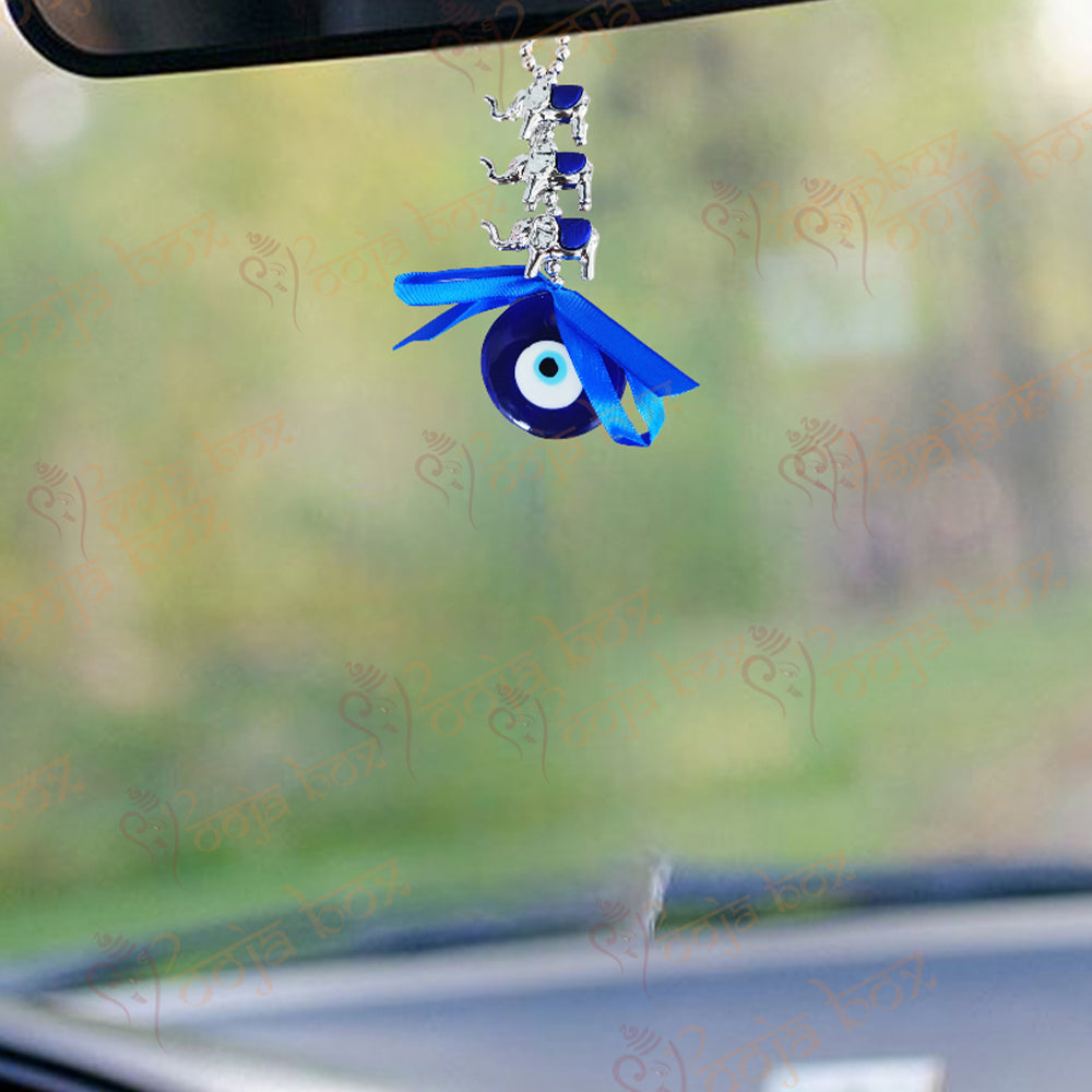 Elephant Evil Eye Hanging Home & Car Decor