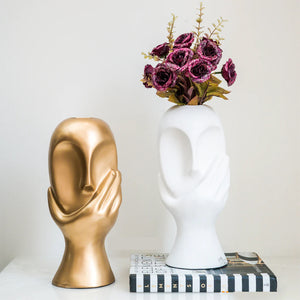 Innovative Thinker Face Planter/Vase