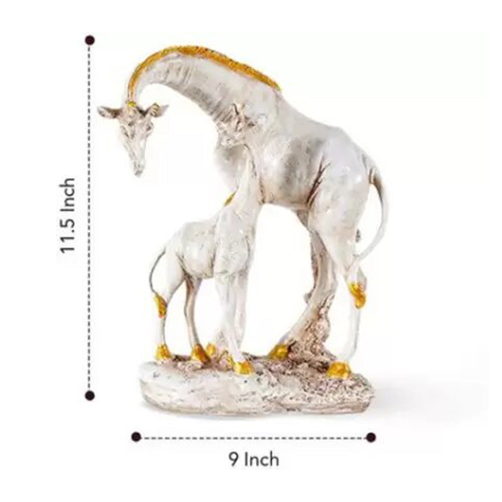 Feng Shui Baby and Mom Giraffe Table Accent