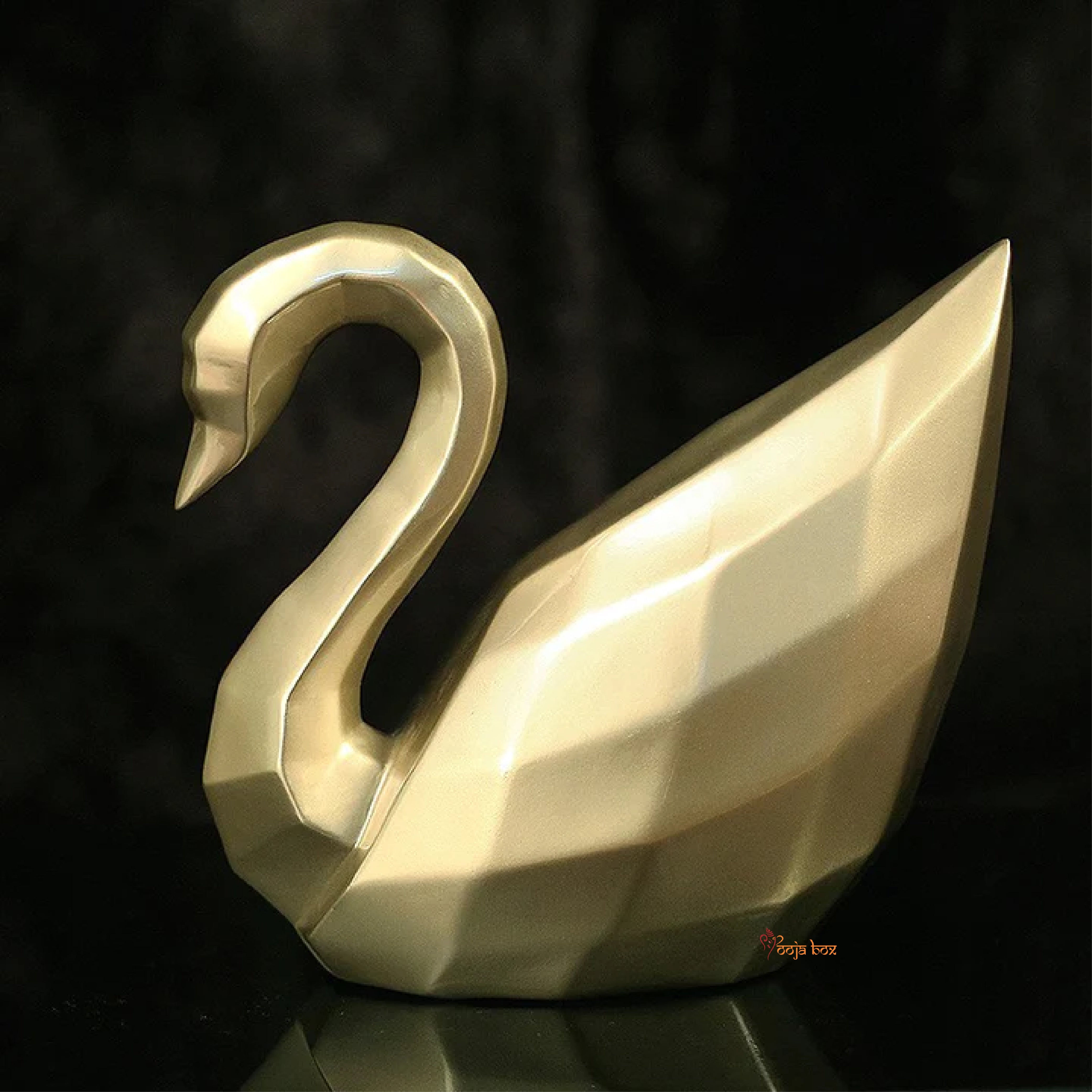 Geometric Elegant Swan