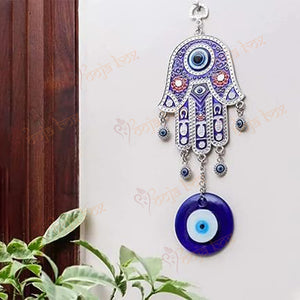 Hamsa Hand With Amulet Hanging