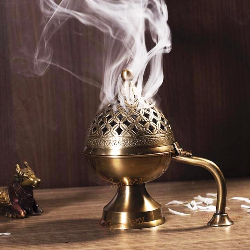 Home Purifying Brass Hand Loban
