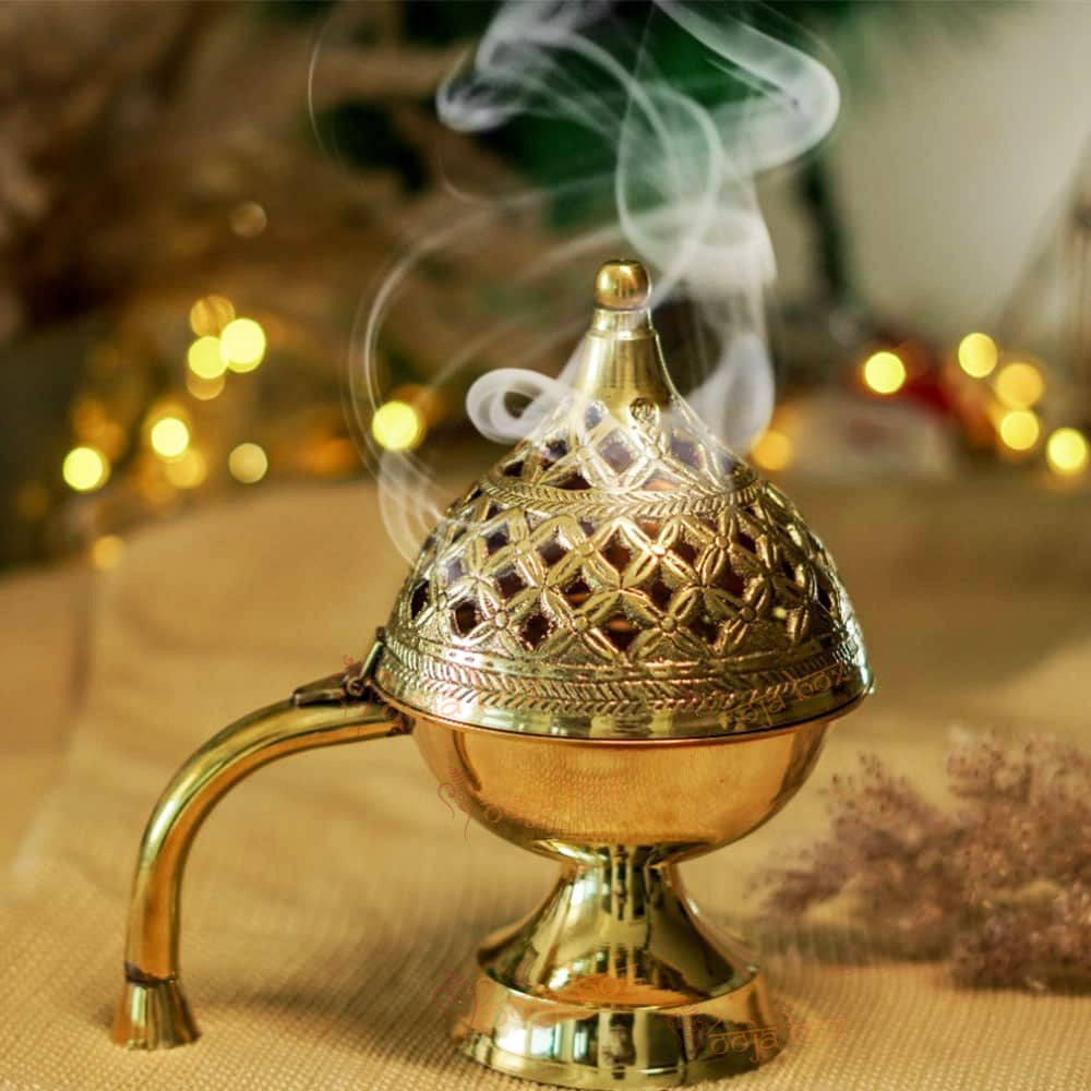 Home Purifying Brass Hand Loban