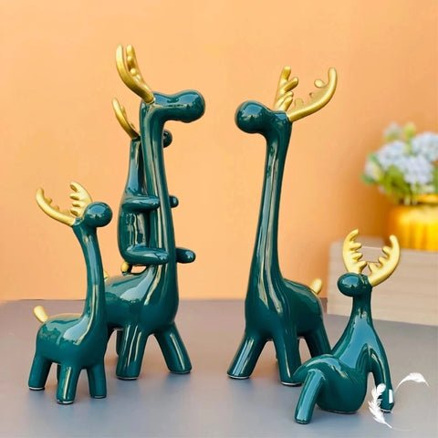 Appealing Deer Family