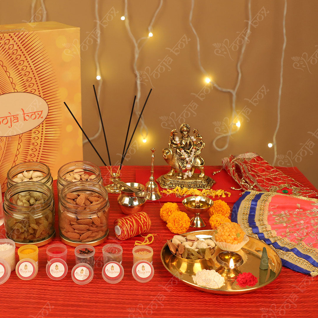 Auspicious Maa Durga Navratri Pooja Box