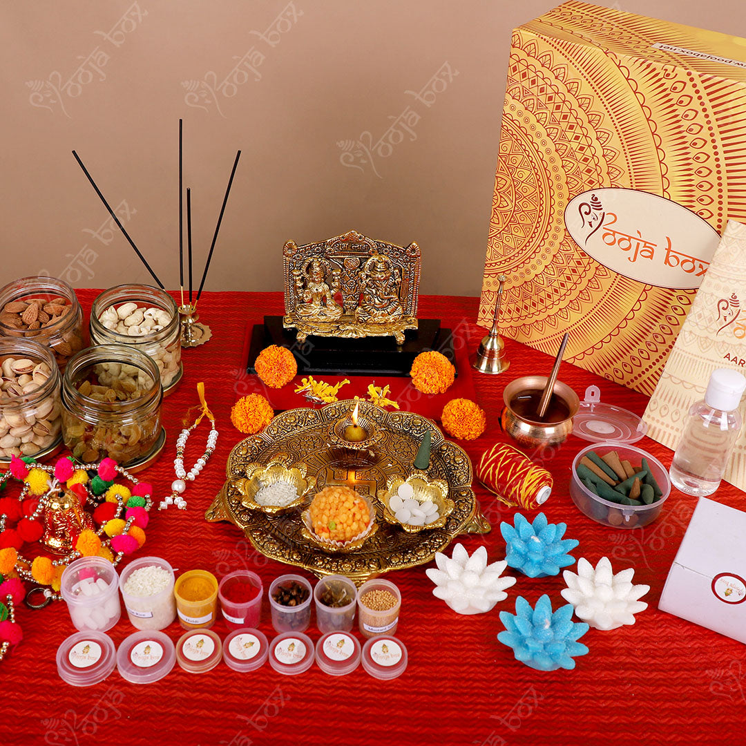 Auspicious Shubh Labh Diwali Pooja Box