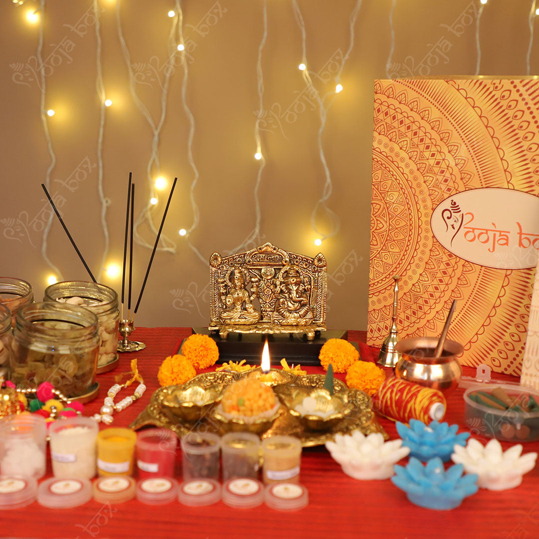 Auspicious Shubh Labh Diwali Pooja Box