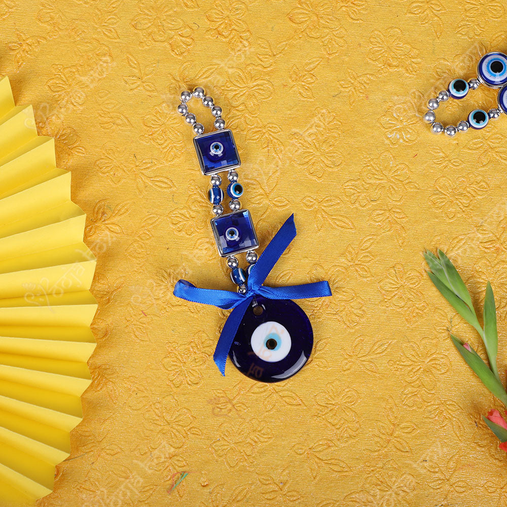 Square Evil Eye Amulet Hanging for Car