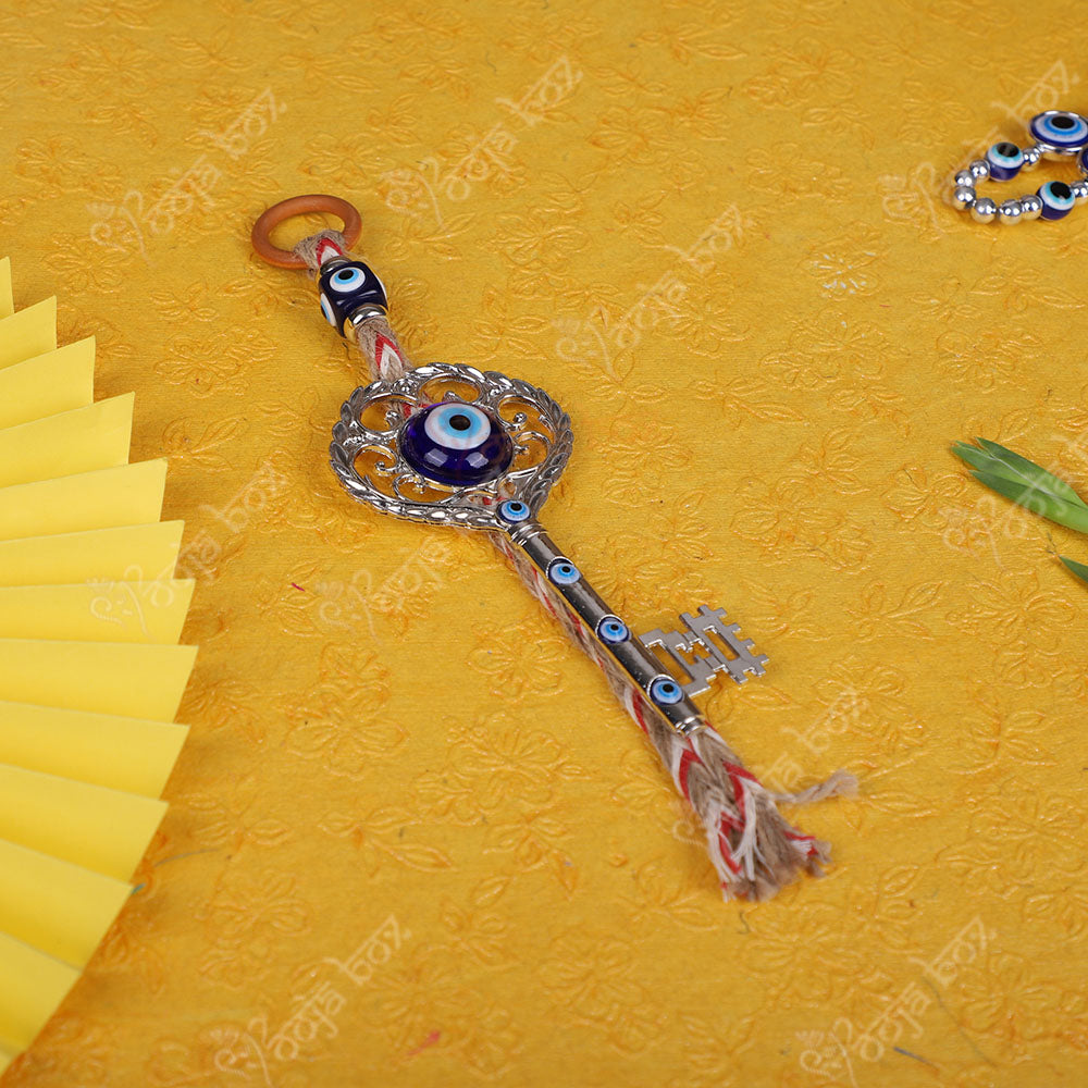 Big Key Evil Eye Hanging for Home and Prosperity at Office