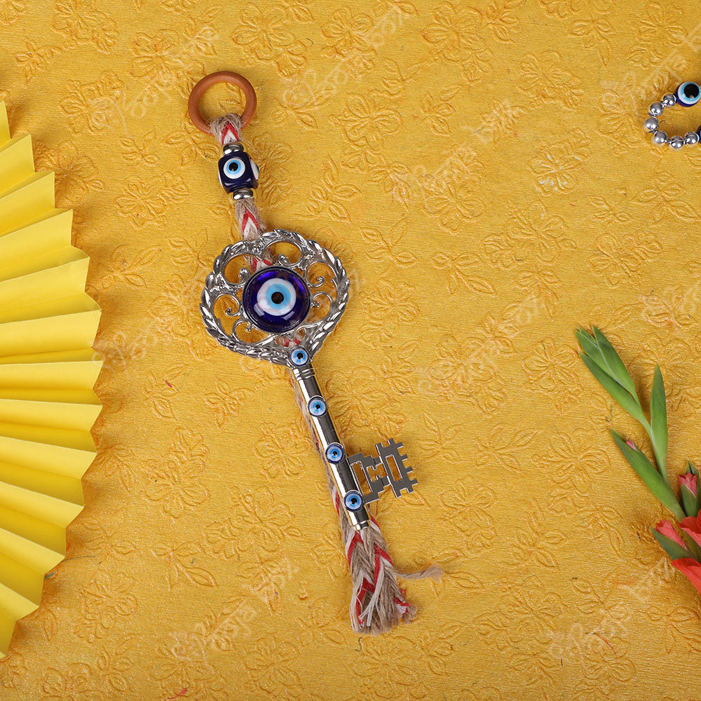 Big Key Evil Eye Hanging for Home and Prosperity at Office