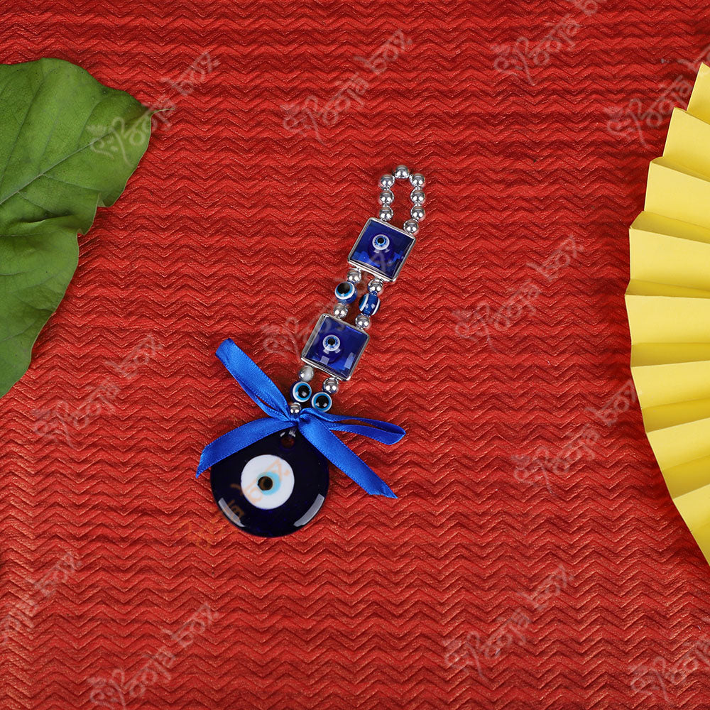 Square Evil Eye Amulet Hanging for Car