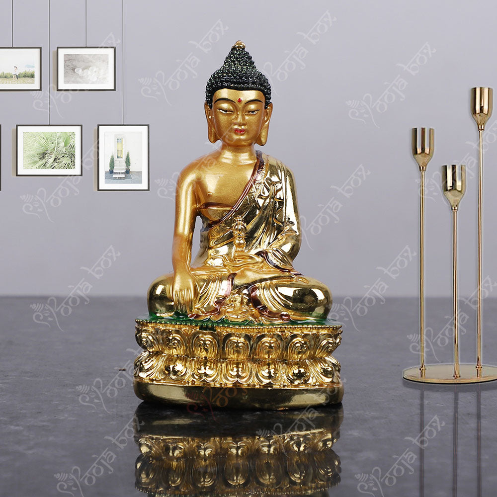 Mediating Buddha Idol Statue Showpiece for Home