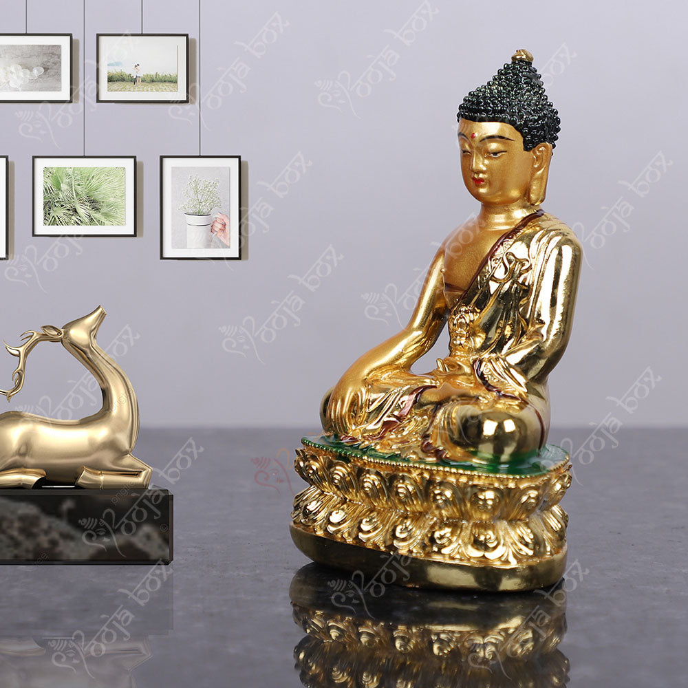 Mediating Buddha Idol Statue Showpiece for Home
