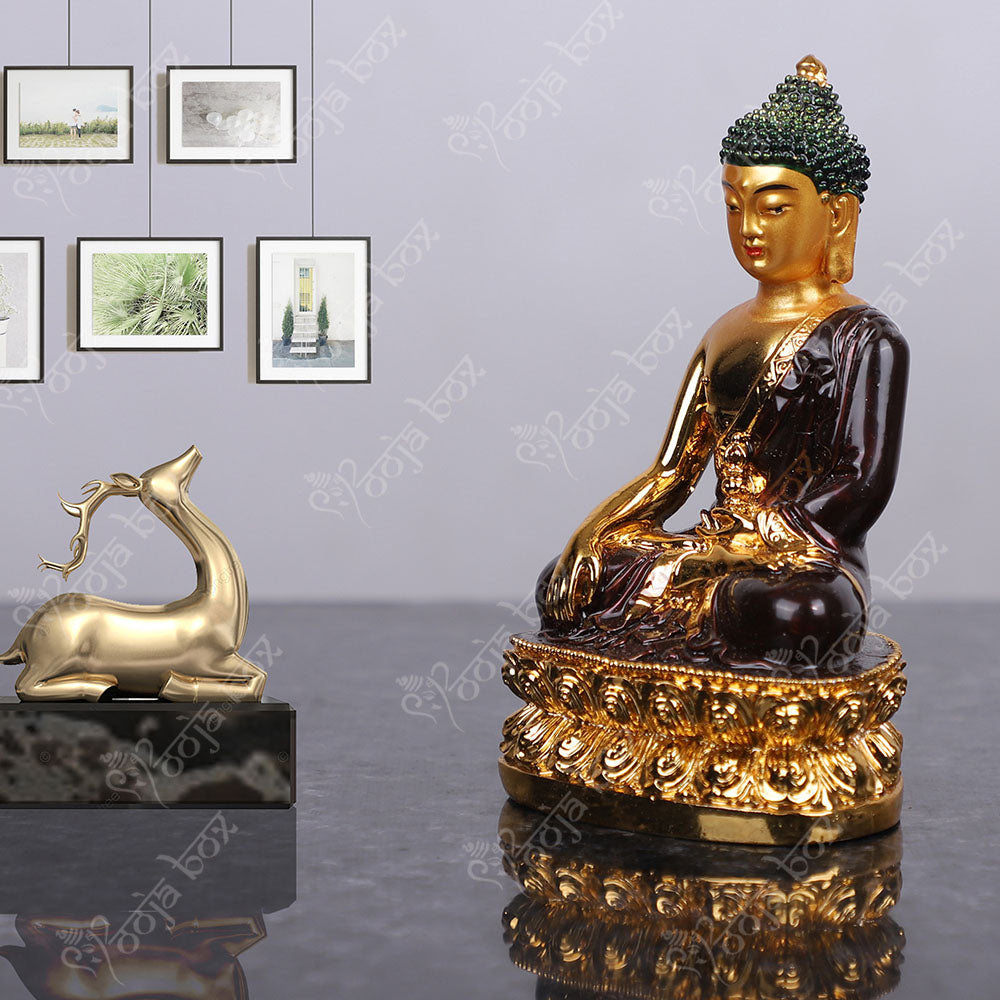Majestic Mediating Buddha Showpiece for Home & Office