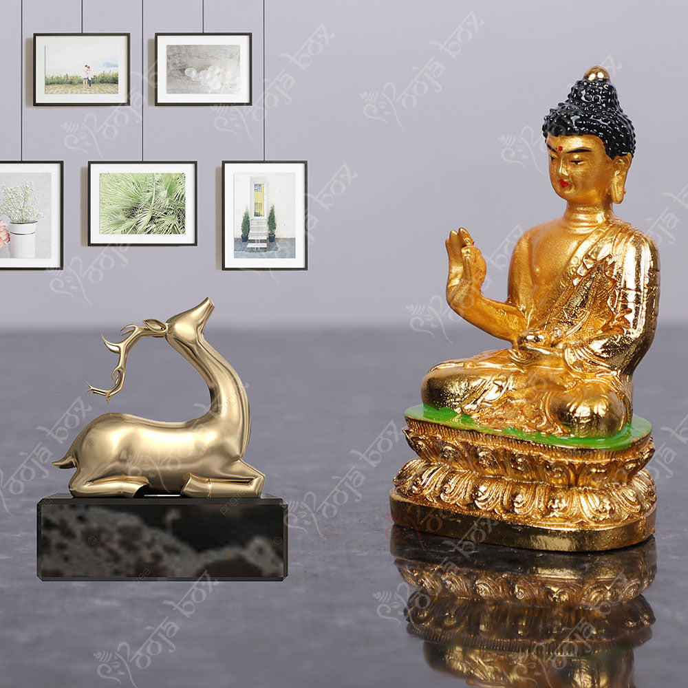Blessing Buddha Idol Statue for Piece