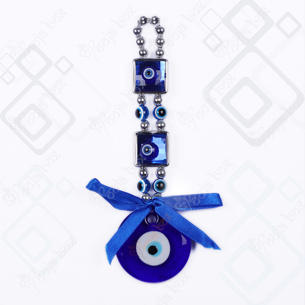 Square Evil Eye Amulet Hanging for Car