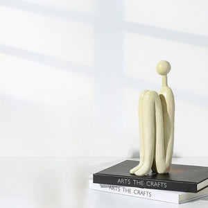 Modern Look Statues Decorative Bookend Set