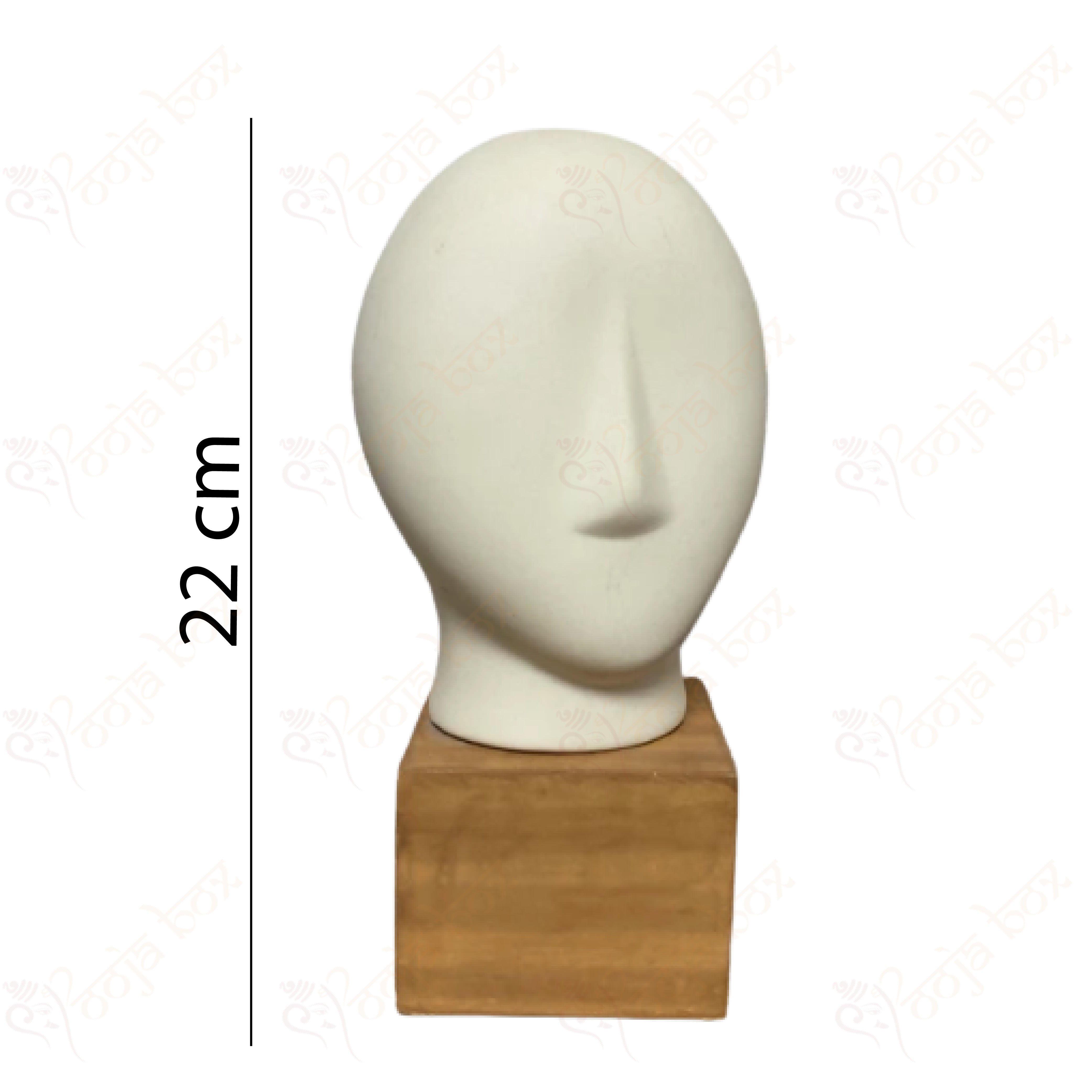 Vintage Plaster Sculpture Set Of One