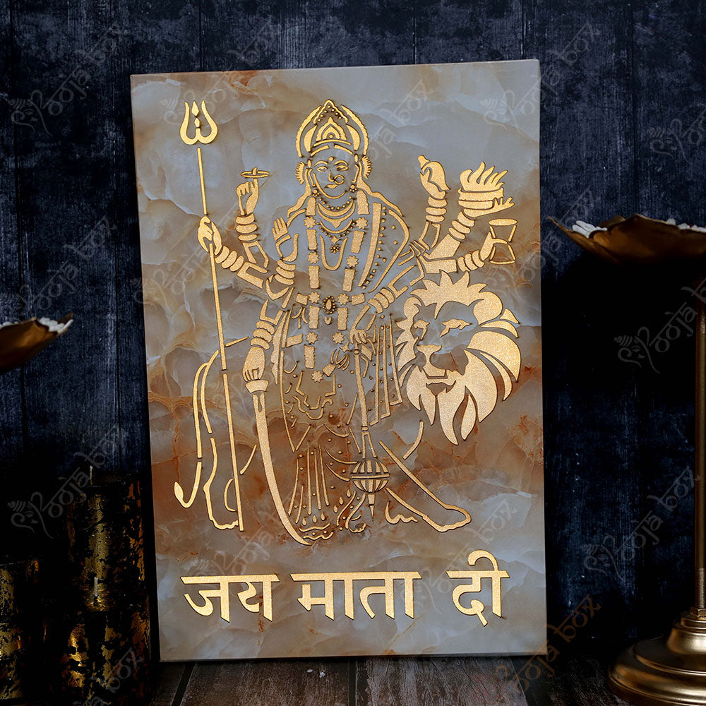 Maa Durga LED Wall Hanging