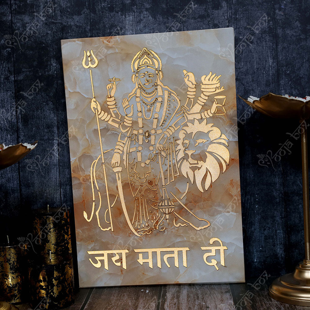 Maa Durga LED Wall Hanging