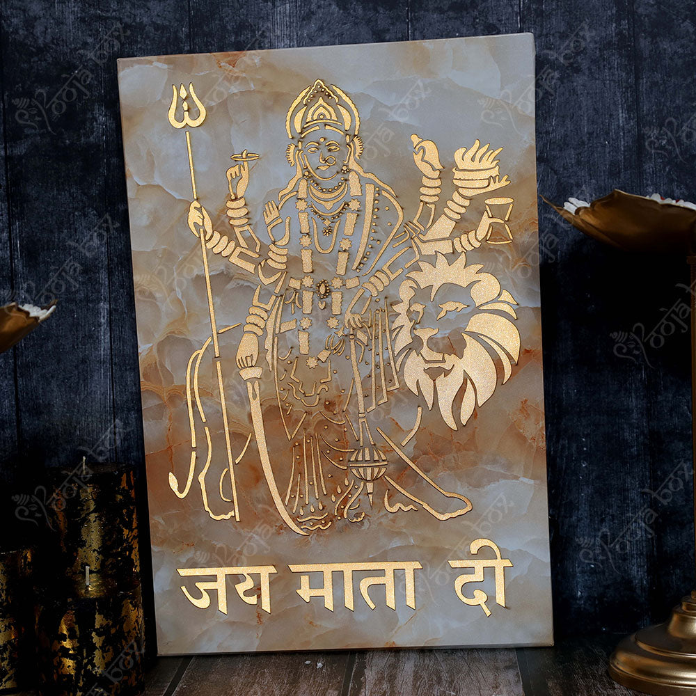 Maa Durga LED Wall Hanging