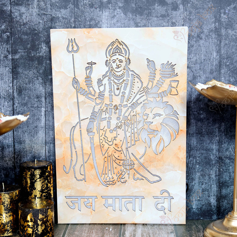 Maa Durga LED Wall Hanging