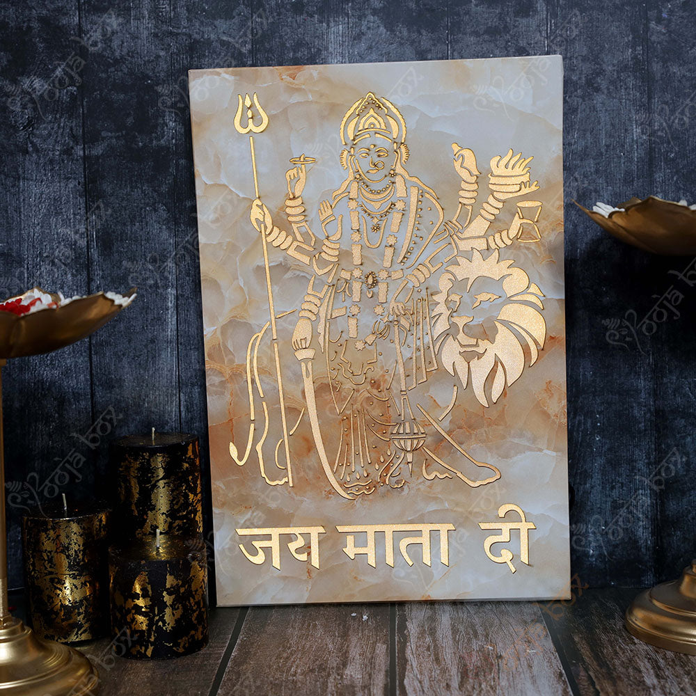 Maa Durga LED Wall Hanging
