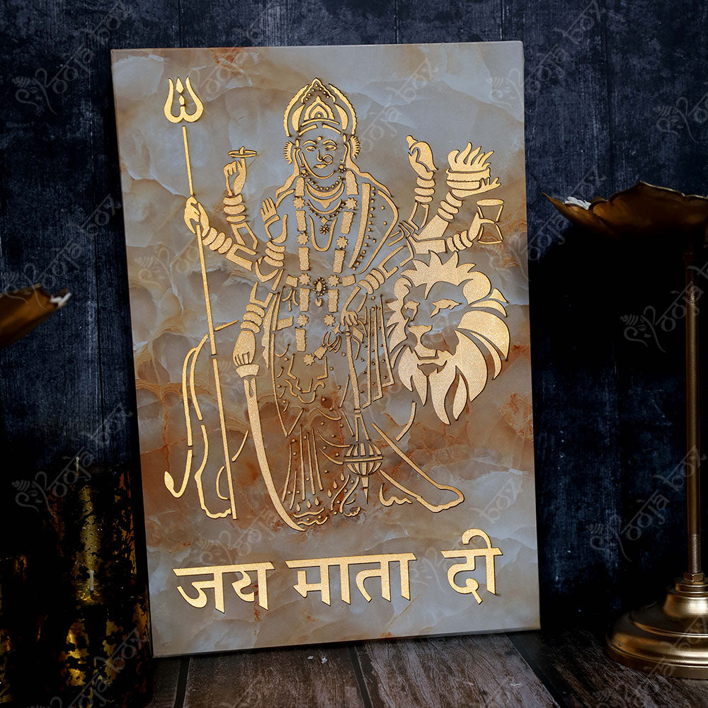 Maa Durga LED Wall Hanging