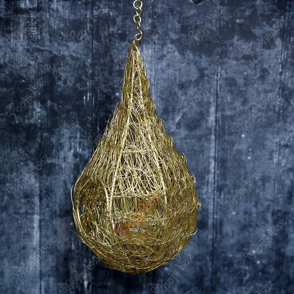 Nest Shape Candle T Light Holder for Home Decor