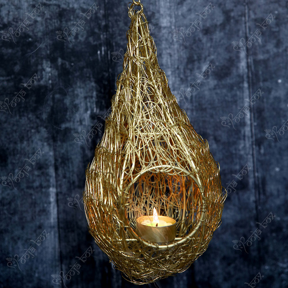 Nest Shape Candle T Light Holder for Home Decor