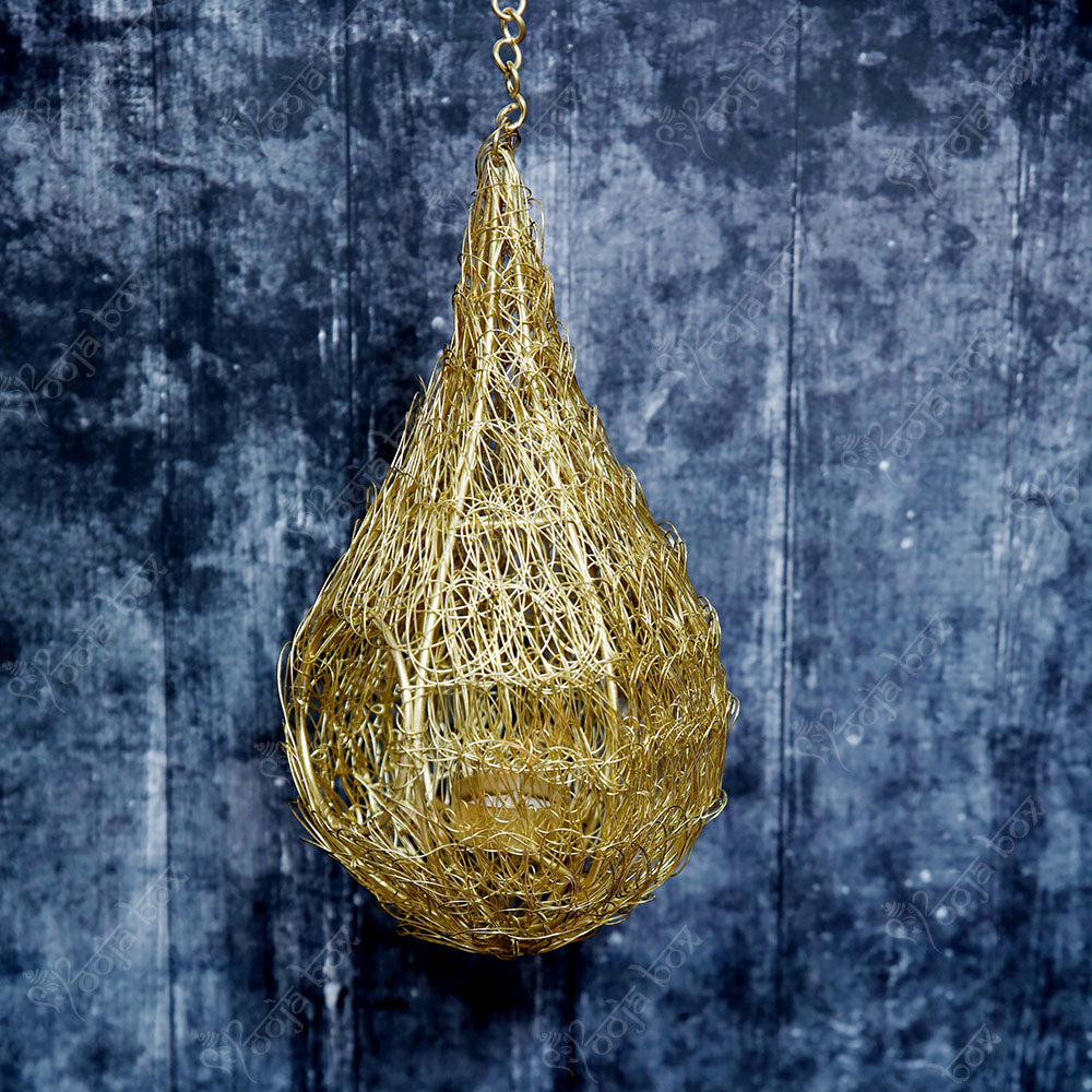 Nest Shape Candle T Light Holder for Home Decor