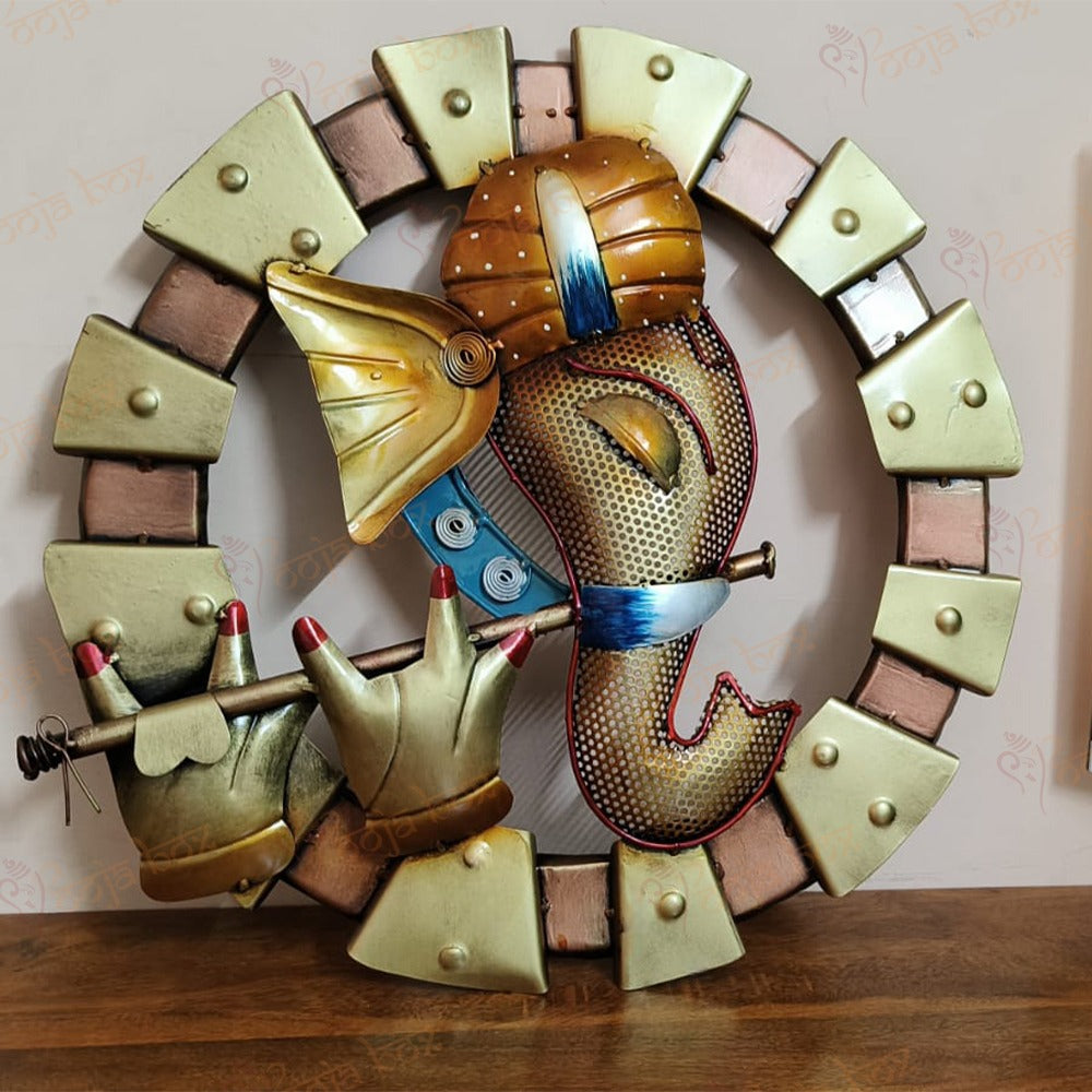 Lord Ganesha Wall Mounted Showpiece