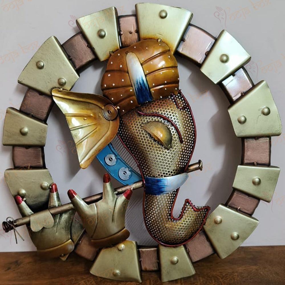 Lord Ganesha Wall Mounted Showpiece